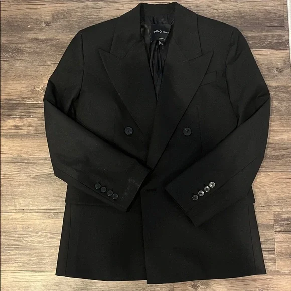 MANGO x Kaia Gerber Wool Blend Blazer - Picture 7 of 7